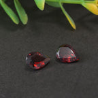 Red Garnet Pear Shape Gemstones 2.21 Ct