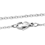 Red Garnet Sterling Silver Butterfly Pendant with Chain (Size 20) 2.06 Ct.