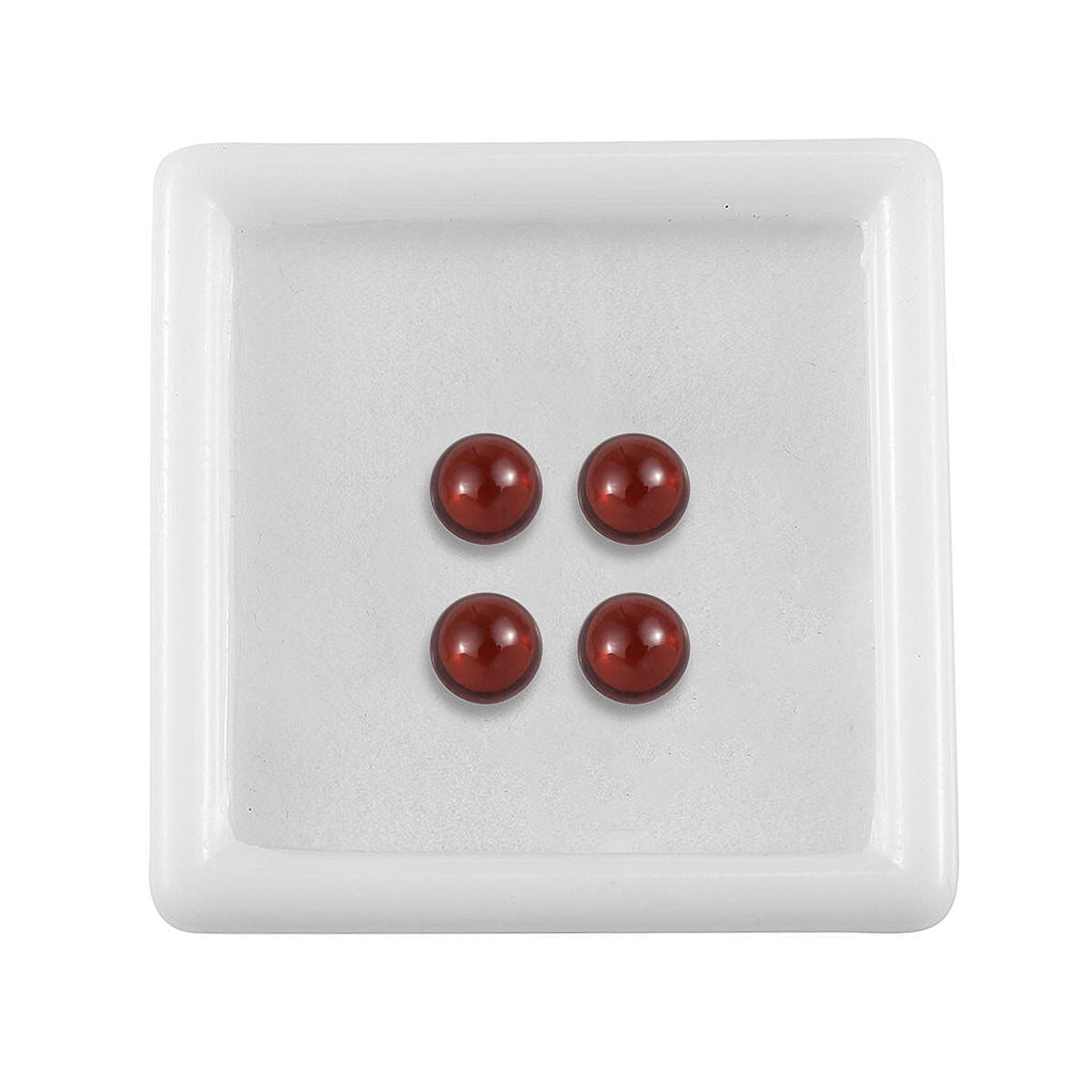 Red Garnet Round Shape Gemstones 2.22 Ct