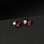 Red Garnet Round Shape Gemstones 1.05 Ct