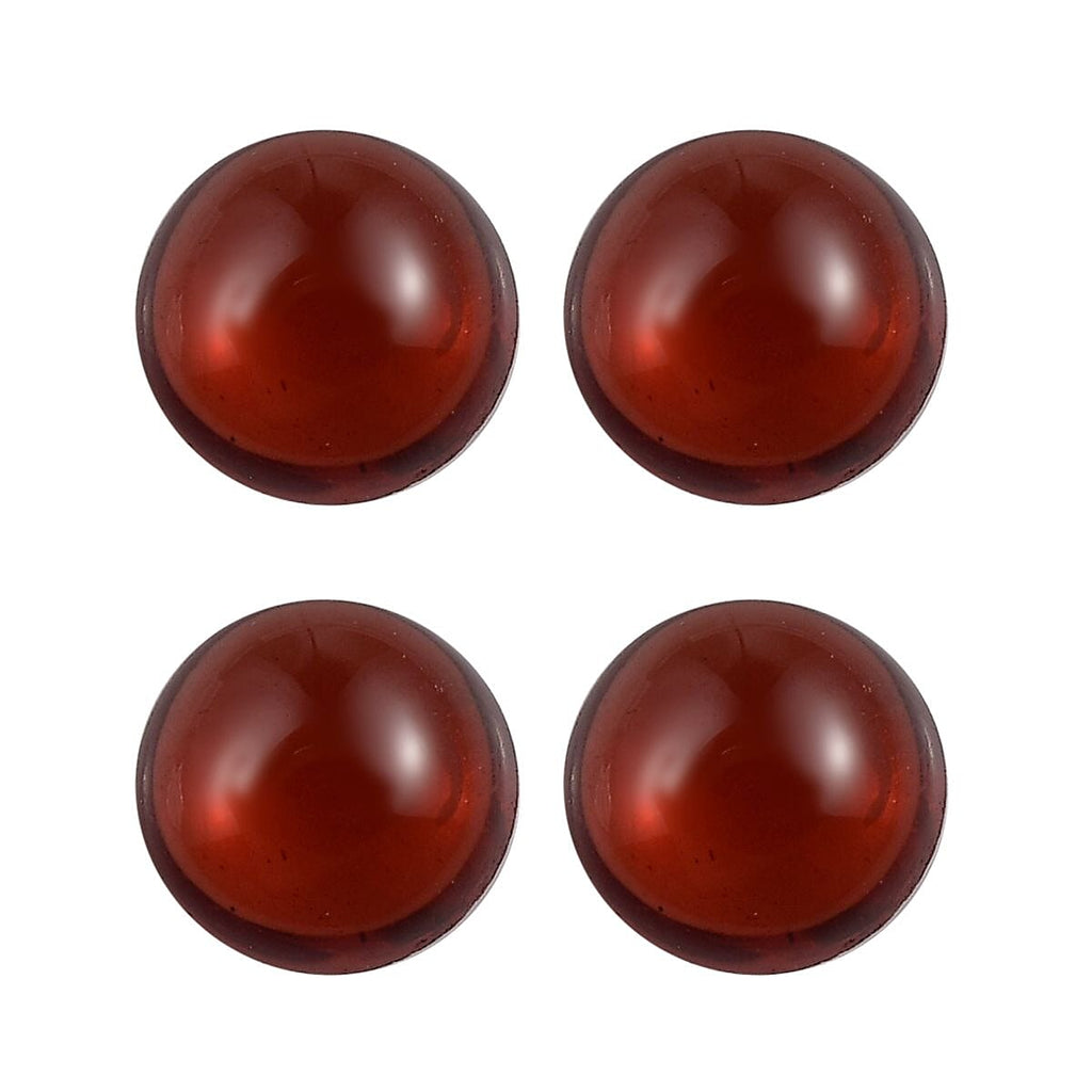 Red Garnet Round Shape Gemstones 2.02 Ct