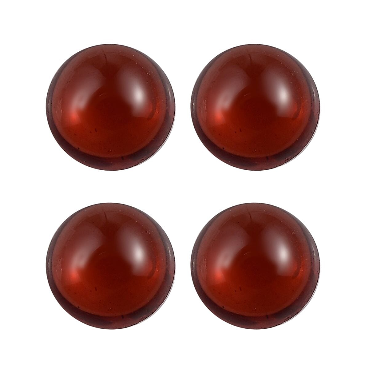 Set of 4 AA Red Garnet Loose Gemstones in Round Shape (5mm) 2.02 ct. 8025578 0