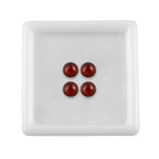 Red Garnet Round Shape Gemstones 2.02 Ct