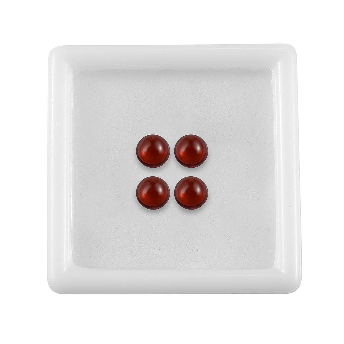 Set of 4 AA Red Garnet Loose Gemstones in Round Shape (5mm) 2.02 ct. 8025578 3