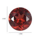 Red Garnet Round Shape Gemstones 1.81 Ct