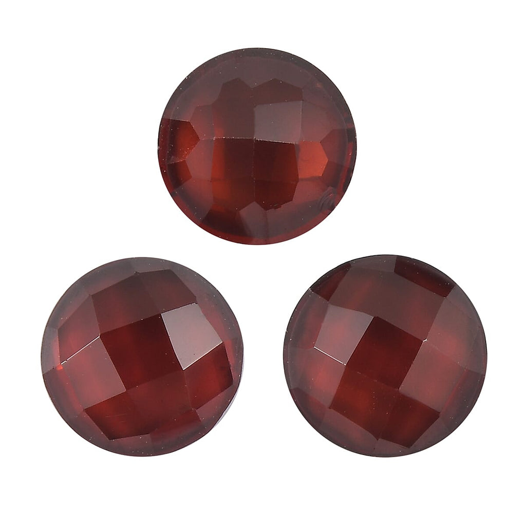 Red Garnet Round Shape Gemstone 2.45 Ct. - 6 mm