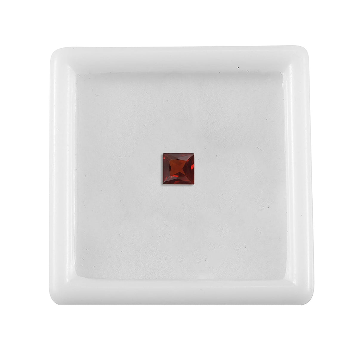 0.39 Ct. Red Garnet Loose Gemstone in Square Shape (4 mm) 8068599 3