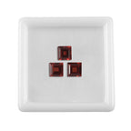 Red Garnet Square Gemstone 2.28 Ct. - 5 mm