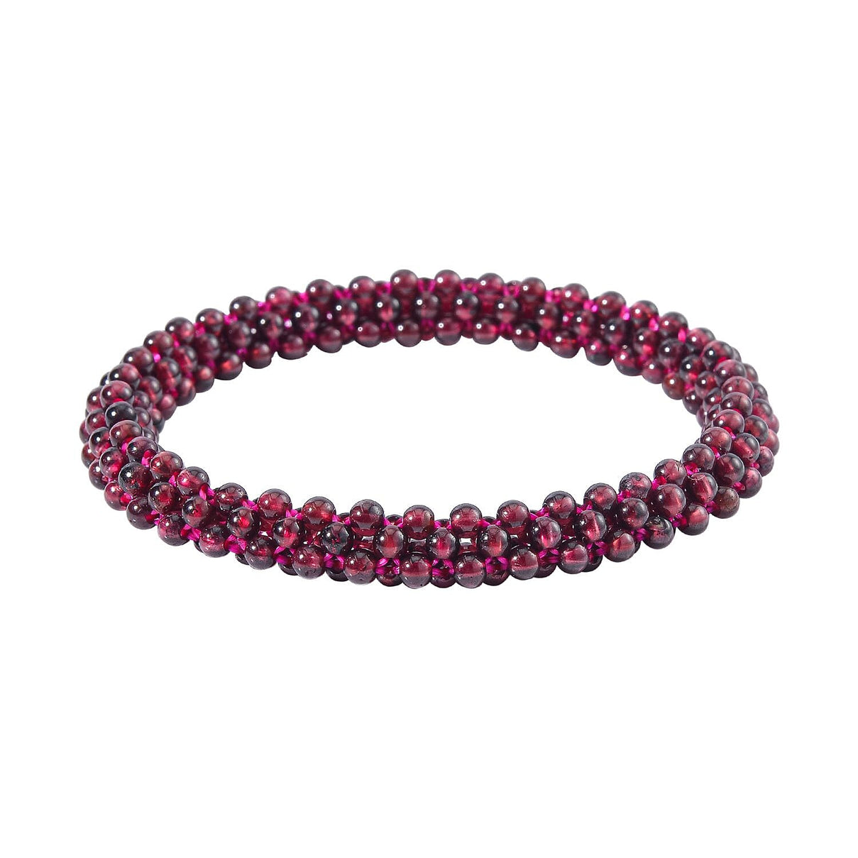 Mozambique Garnet Stretchable Beads Bracelet 68 Ct. 7546406 0