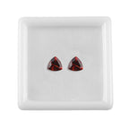 Red Garnet Trillion 6 mm
