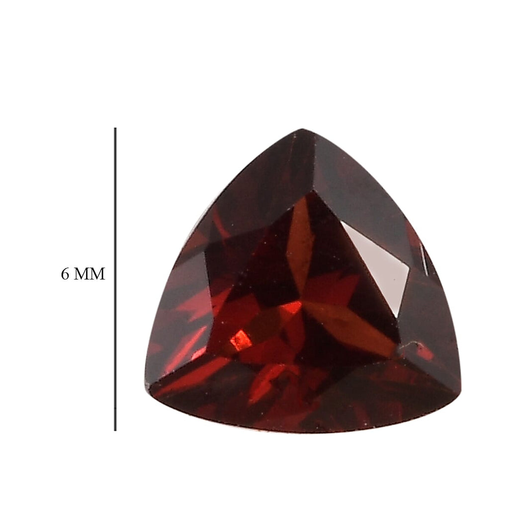 Red Garnet Trillion Gemstone 2.18 Ct. - 6 mm