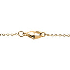 EverTrue Red Tiger Eye Pendant with Chain (Size - 20) in Yellow Gold Plated 11.79 Ct.