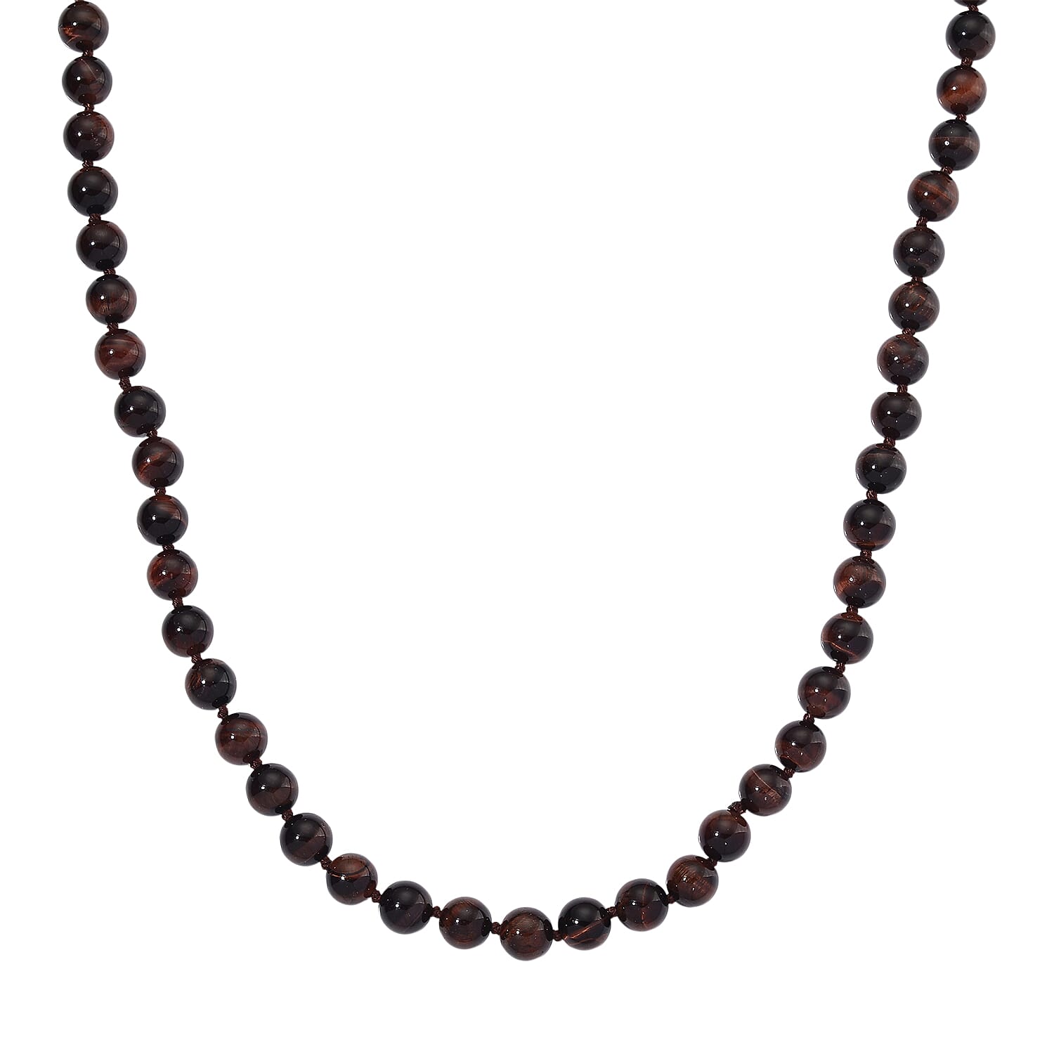 Red Tiger Eye Stone Necklace 300.00 Ct. 8185345 0