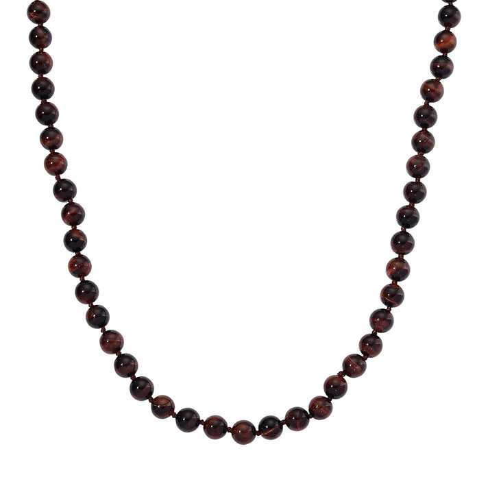 Red Tiger Eye Stone Necklace 300.00 Ct. 8185345 1