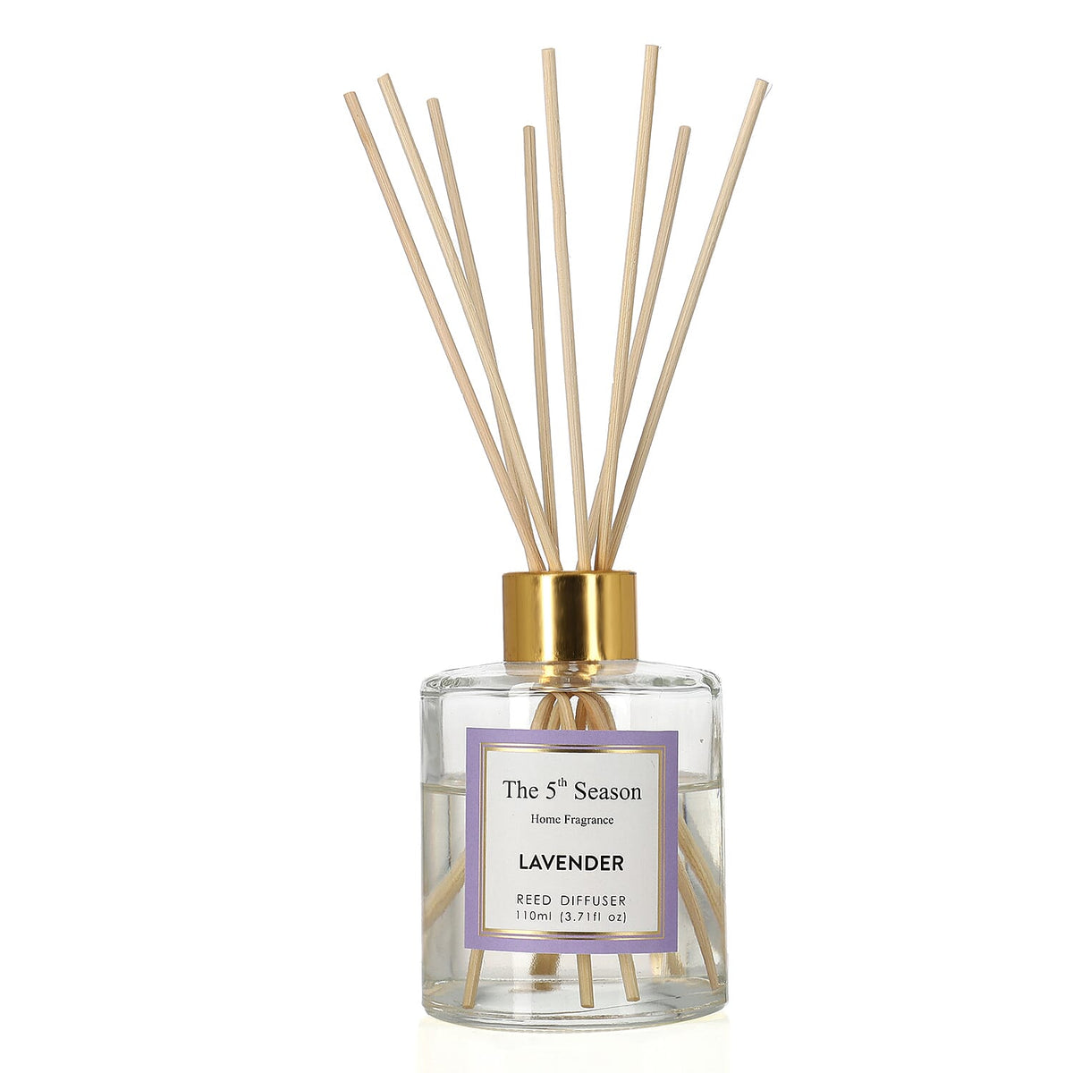 Reed Diffuser Gift Set with Natural Reeds (110ml) - Lavender 7278638 6