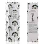 Reed Diffuser in Enamelled Glass Bottle with Gold Cap (Size 24x6x6 cm) - 150ml - Island Dream