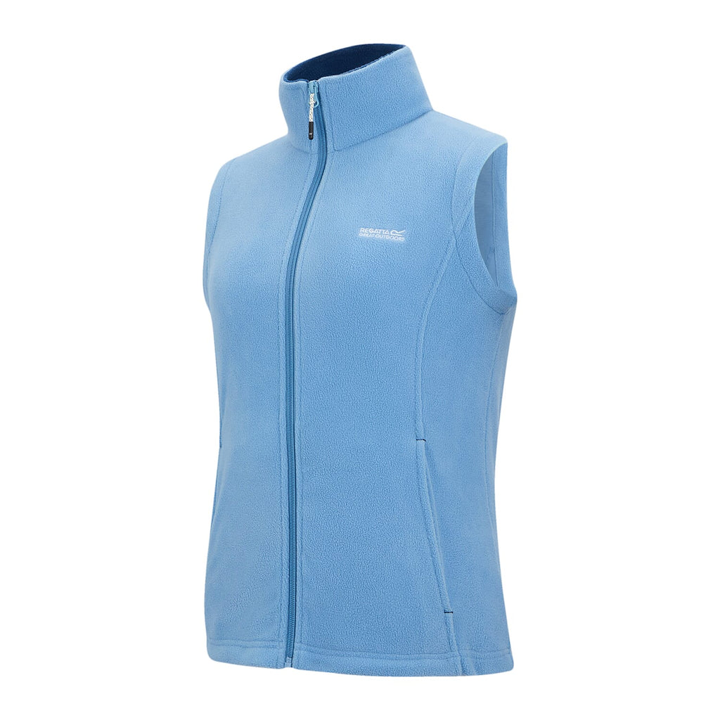 Regatta Womens Soft Fleece Gilet (Size 12) - Denim Blue