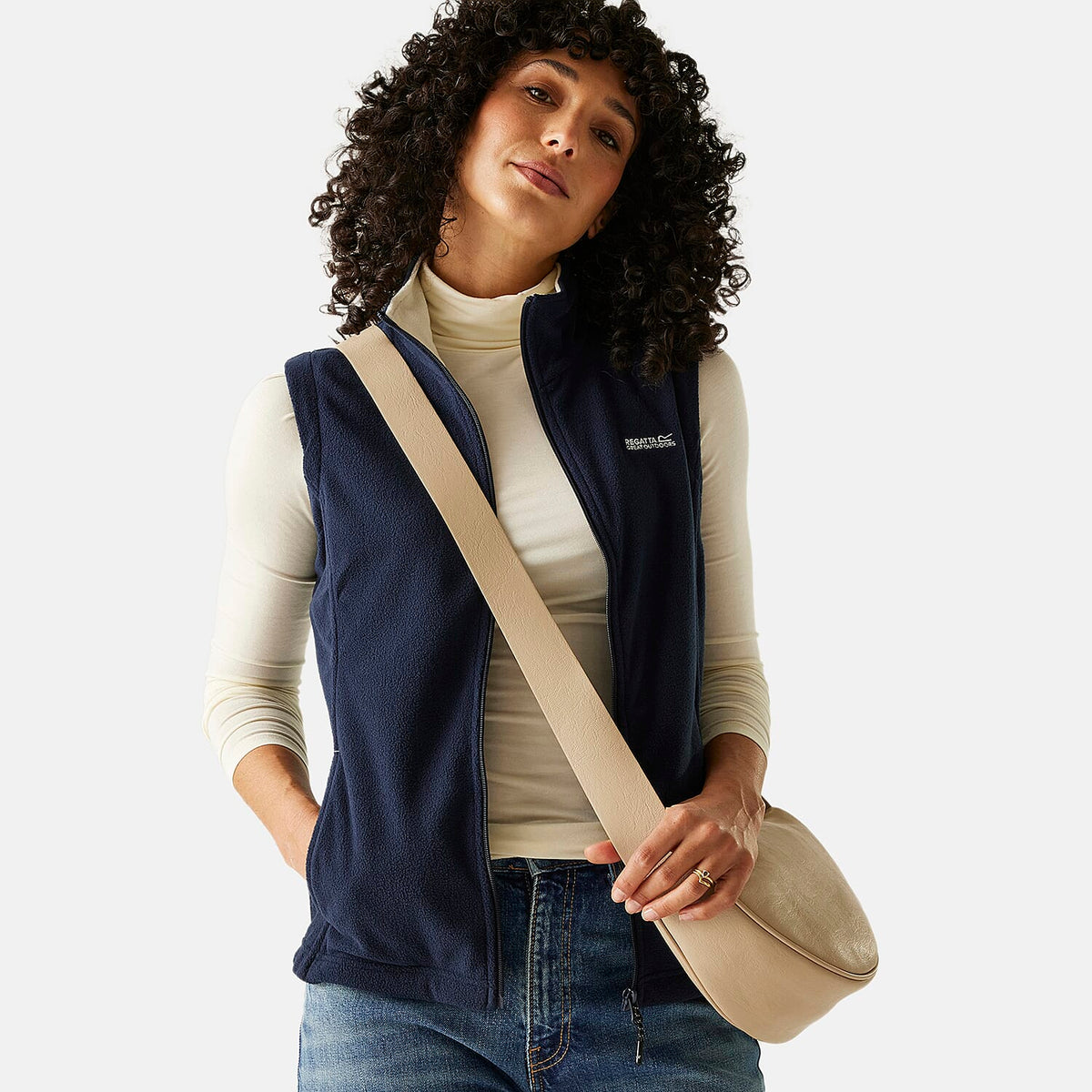 Regatta Womens Soft Fleece Gilet (Size 12) - Blue V32673855 0