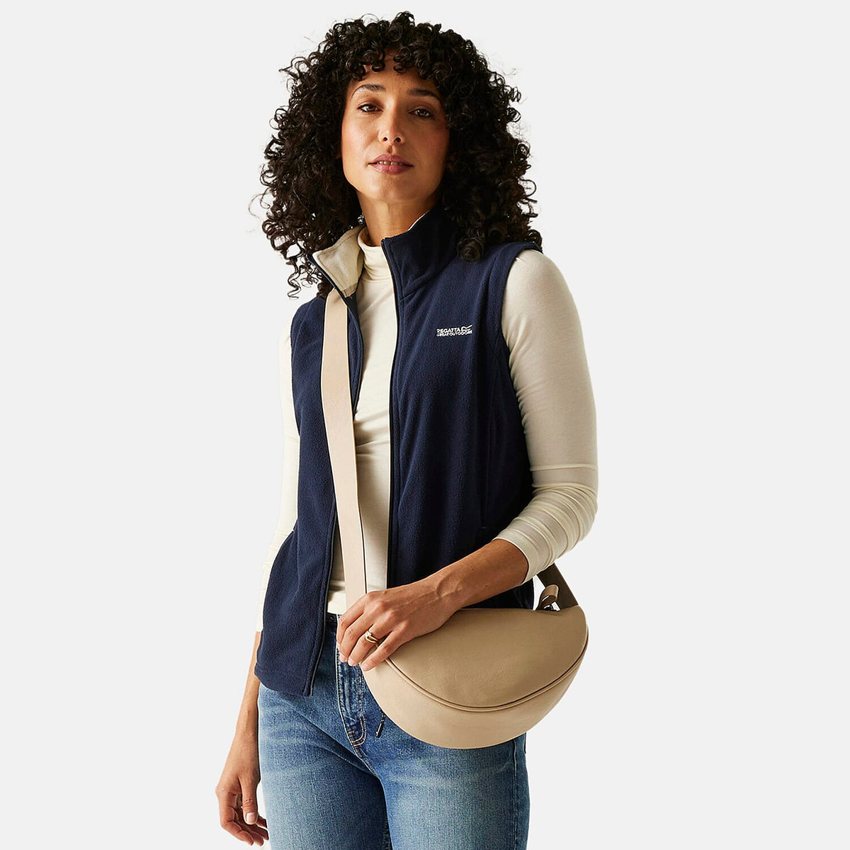 Regatta Womens Soft Fleece Gilet (Size 12) - Blue V32673855 2