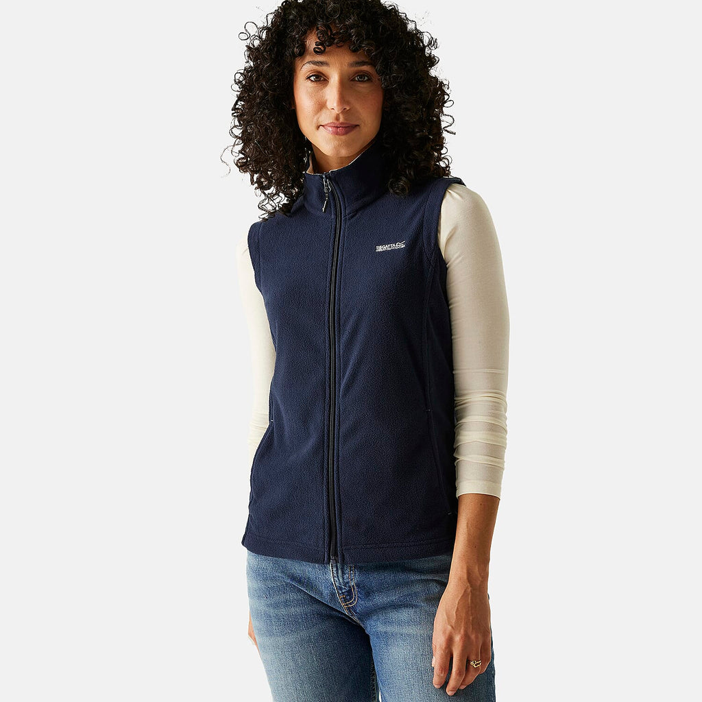 Regatta Womens Soft Fleece Gilet (Size 12) - Blue