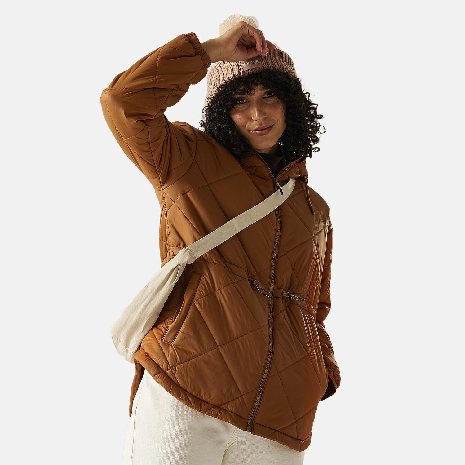 Regatta Womens Lightweight Waterproof Quited Jacket (Size 12) - Glazedginge 8357726 2