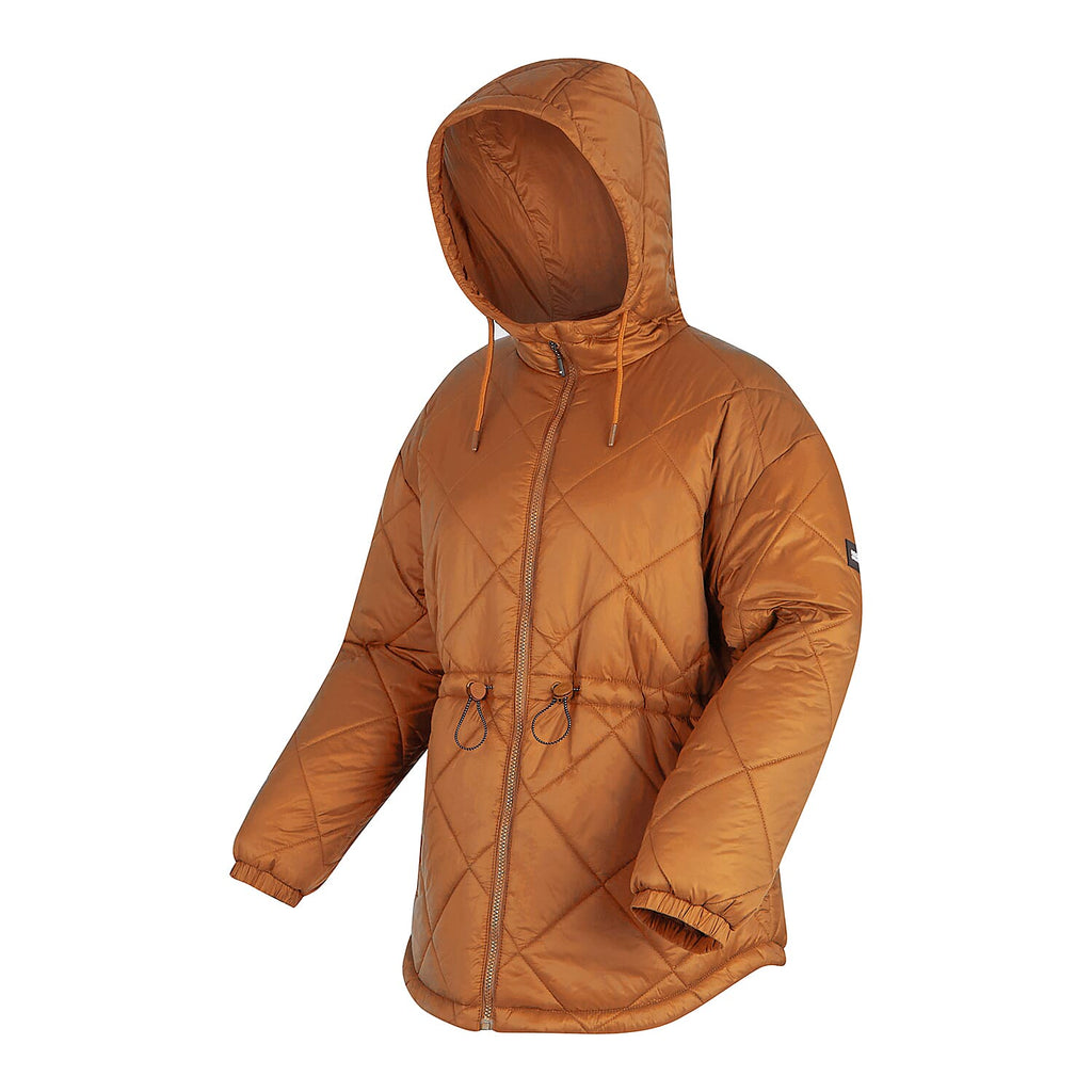 Regatta Womens Lightweight Waterproof Quited Jacket (Size 12) - Glazedginge
