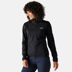 Regatta Full Zip Fleece Jacket With Contrast Trim (Size 16) - Navy