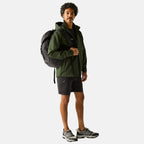 Regatta Mens Waterproof Jacket with Detachable Hood and Zipped Pockets (Size L) - Green