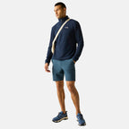 Regatta Mens Lightweight Half-Zip Fleece (Size L) - Navy