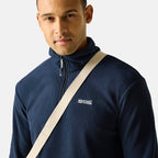 Regatta Mens Lightweight Half-Zip Fleece (Size L) - Navy