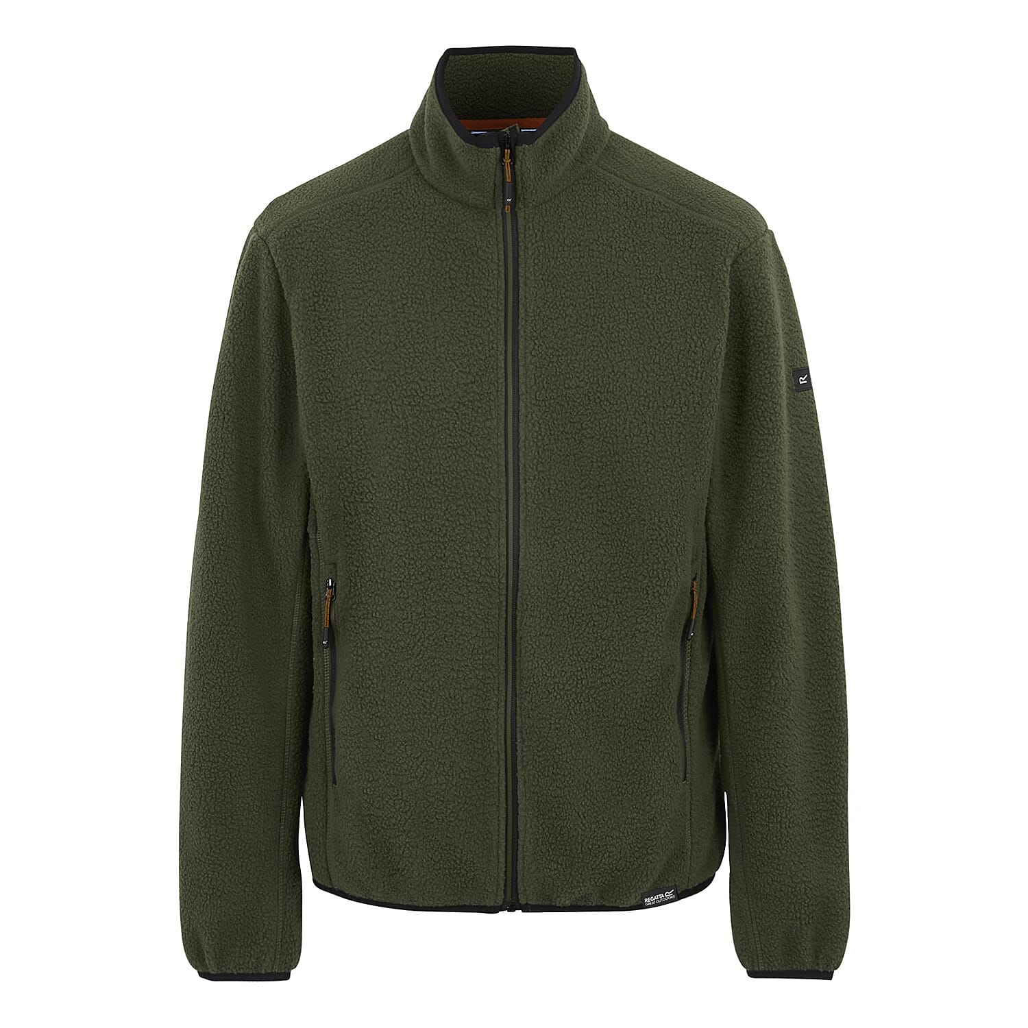 Regatta Mens Full-Zip Lightweight Fleece (Size L) - Olive Night 8359204 5