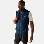 Regatta Mens Fleece Gilet With Pockets (Size M) - Blue