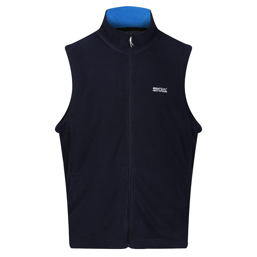 Regatta Mens Fleece Gilet With Pockets (Size M) - Blue