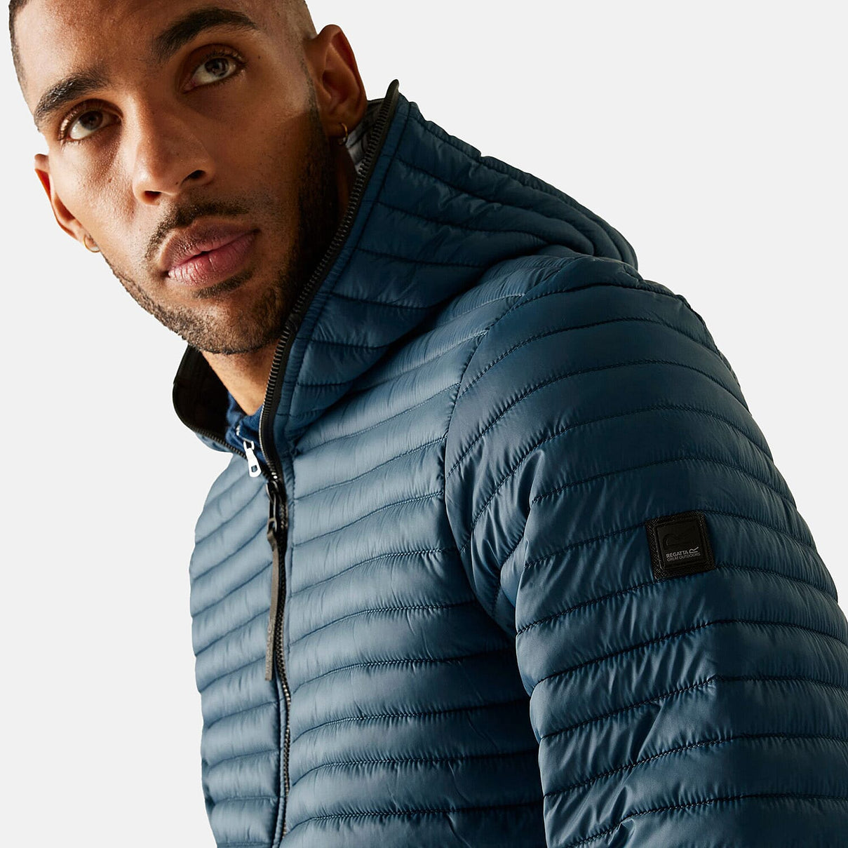 Regatta Mens Lightweight Padded Jacket (Size L) - Blue 8291066 1