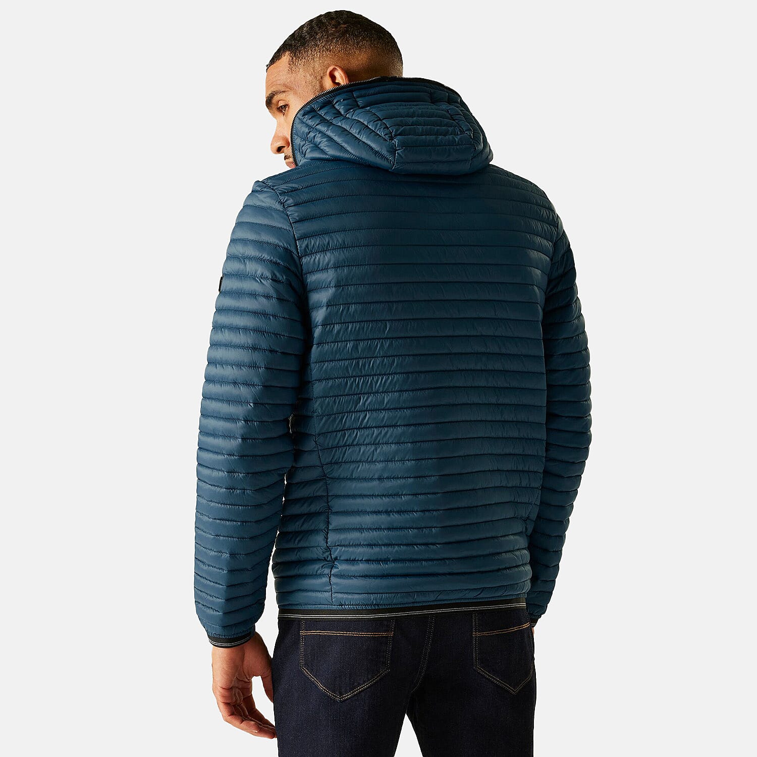 Regatta Mens Lightweight Padded Jacket (Size L) - Blue 8291066 3