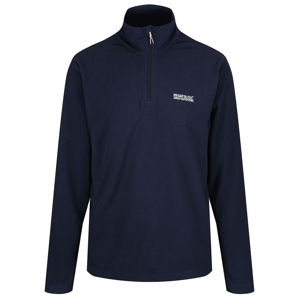 Regatta Mens Thompson Lightweight Half Zip Fleece (Size L) - Navy 7727816 6