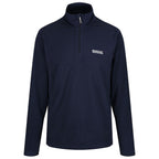 Regatta Mens Thompson Lightweight Half Zip Fleece (Size L) - Navy