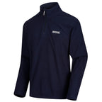Regatta Mens Thompson Lightweight Half Zip Fleece (Size L) - Navy