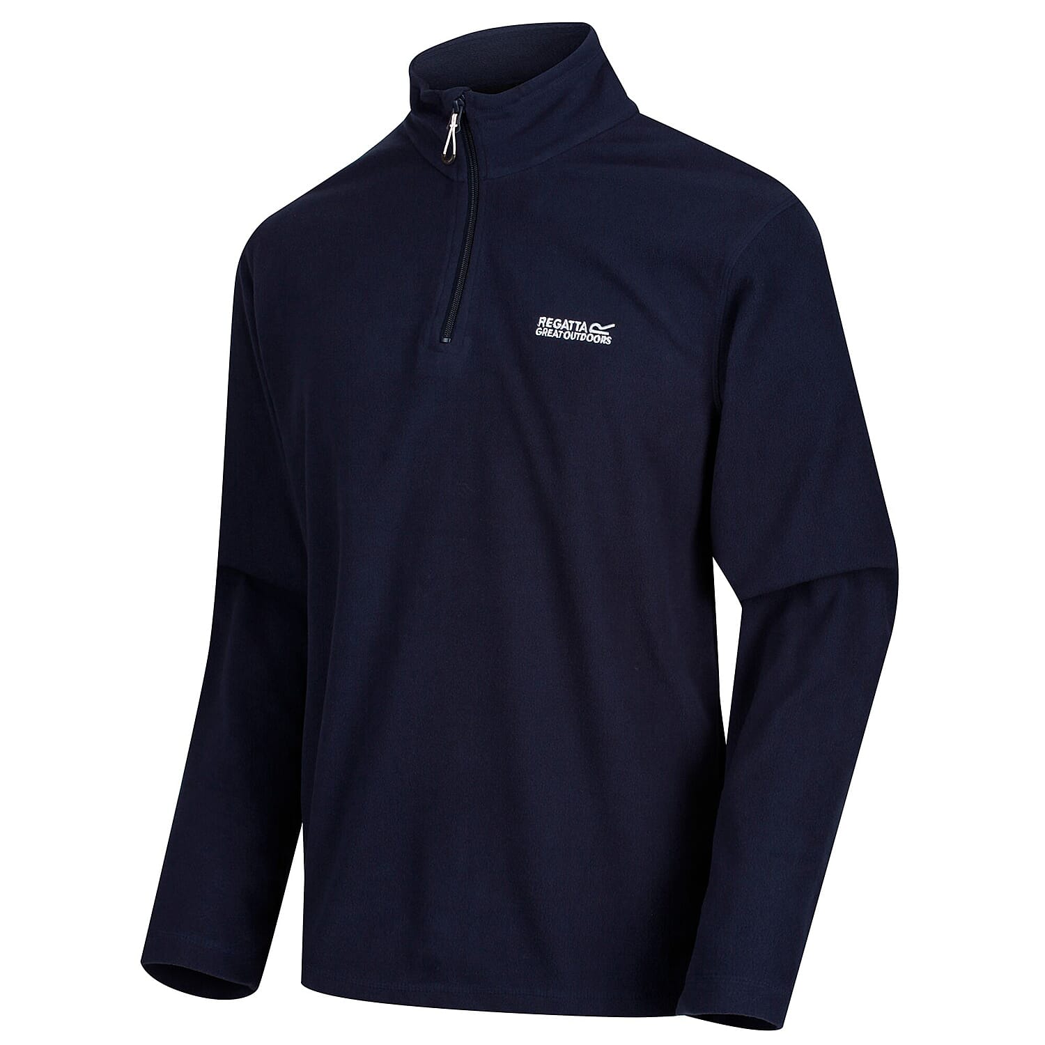 Regatta Mens Thompson Lightweight Half Zip Fleece (Size L) - Navy 7727816 8