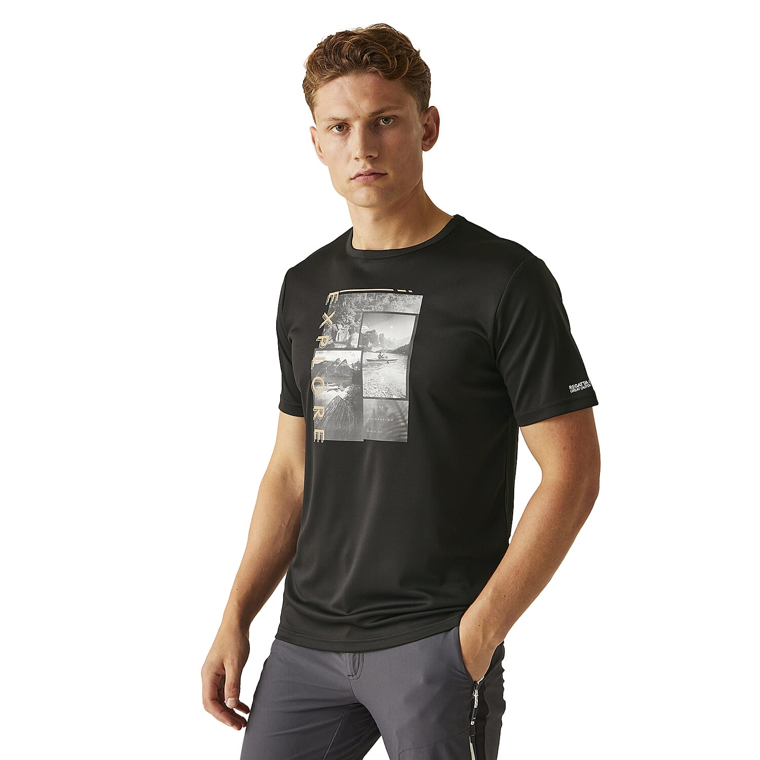 REGATTA Mens Fingal VIII Graphic Print T-Shirt 7773083 1