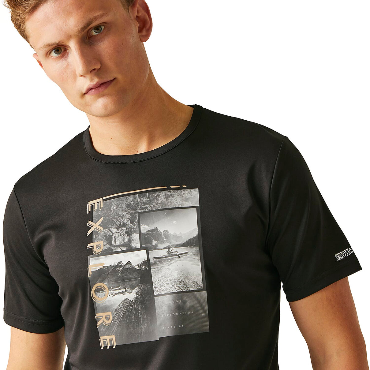 REGATTA Mens Fingal VIII Graphic Print T-Shirt 7773083 3