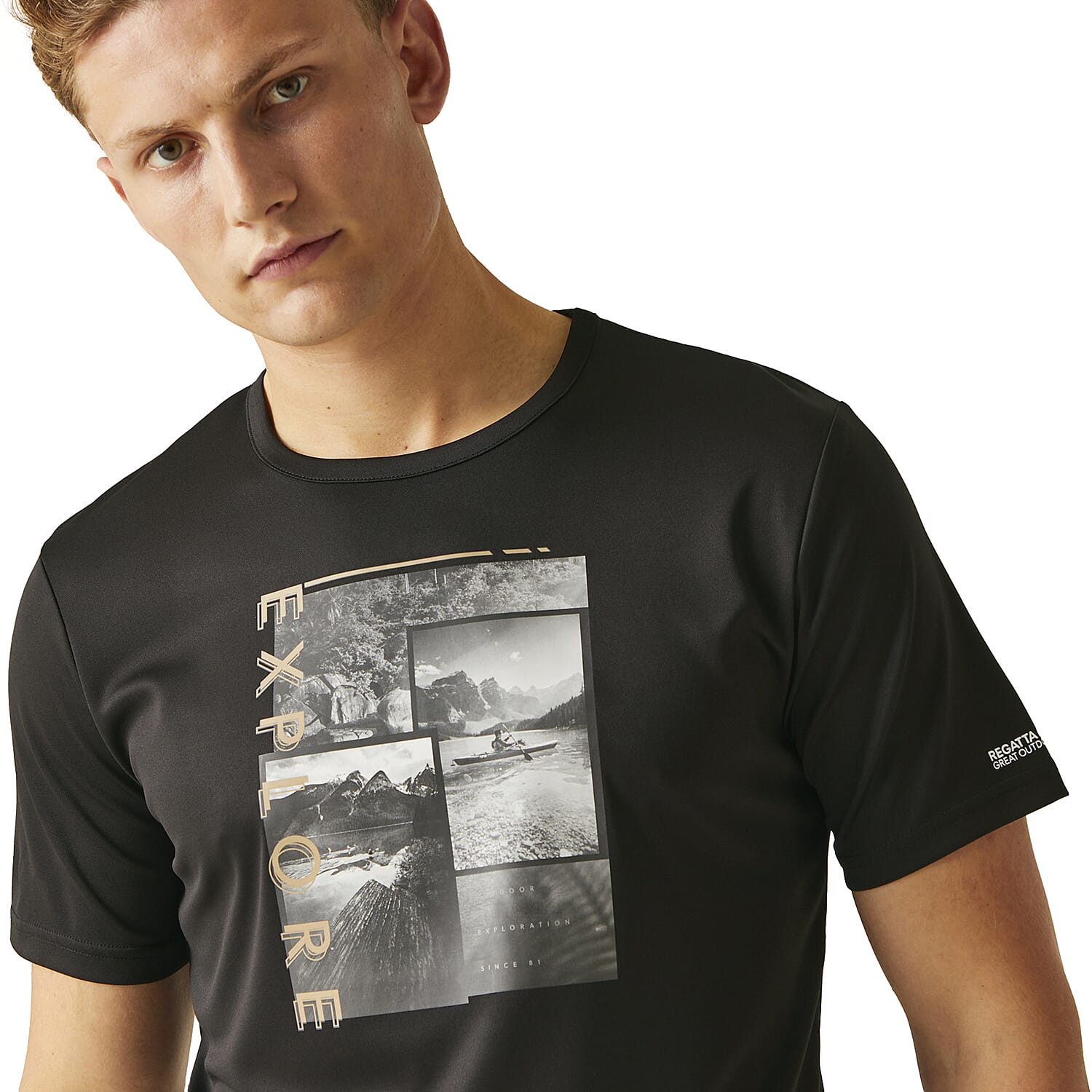 REGATTA Mens Fingal VIII Graphic Print T-Shirt 7773083 3