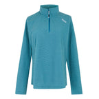 Regatta Womens Lightweight Half Zip Fleece (Size 14) - Storm Blue