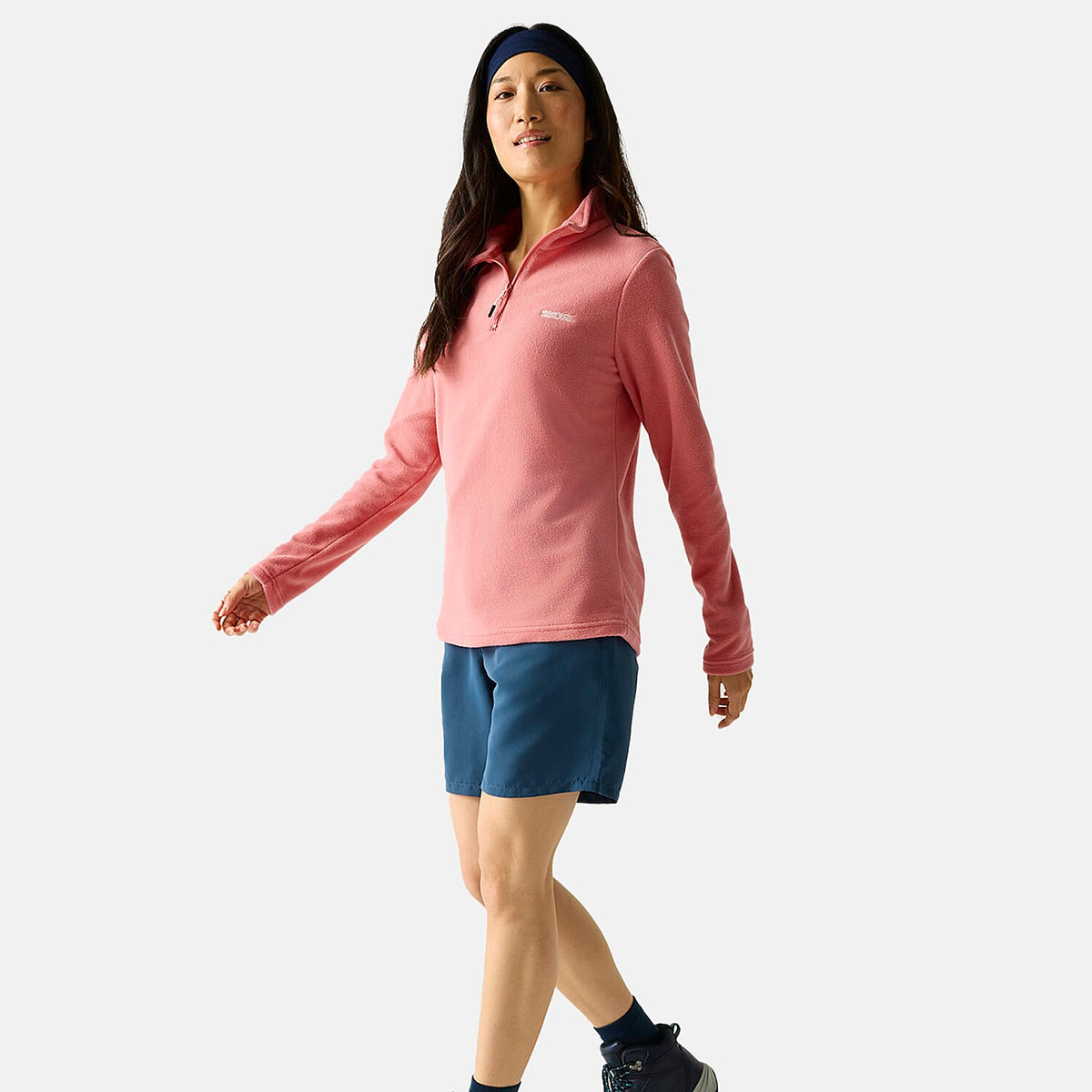 Regatta Womens Lightweight Half-Zip Fleece (Size 18) - Peach V32650180 0