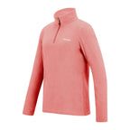 Regatta Womens Lightweight Half-Zip Fleece (Size 18) - Peach