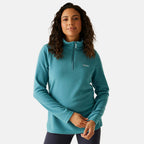 Regatta Womens Lightweight Half-Zip Fleece (Size 22) - Storm Blue
