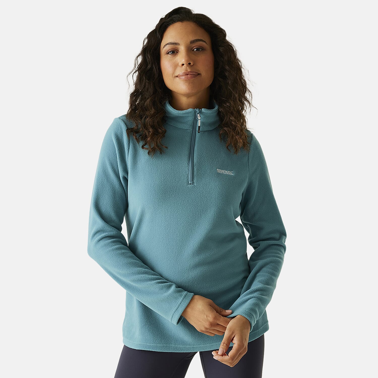 Regatta Womens Lightweight Half-Zip Fleece (Size 22) - Storm Blue 8260023 0