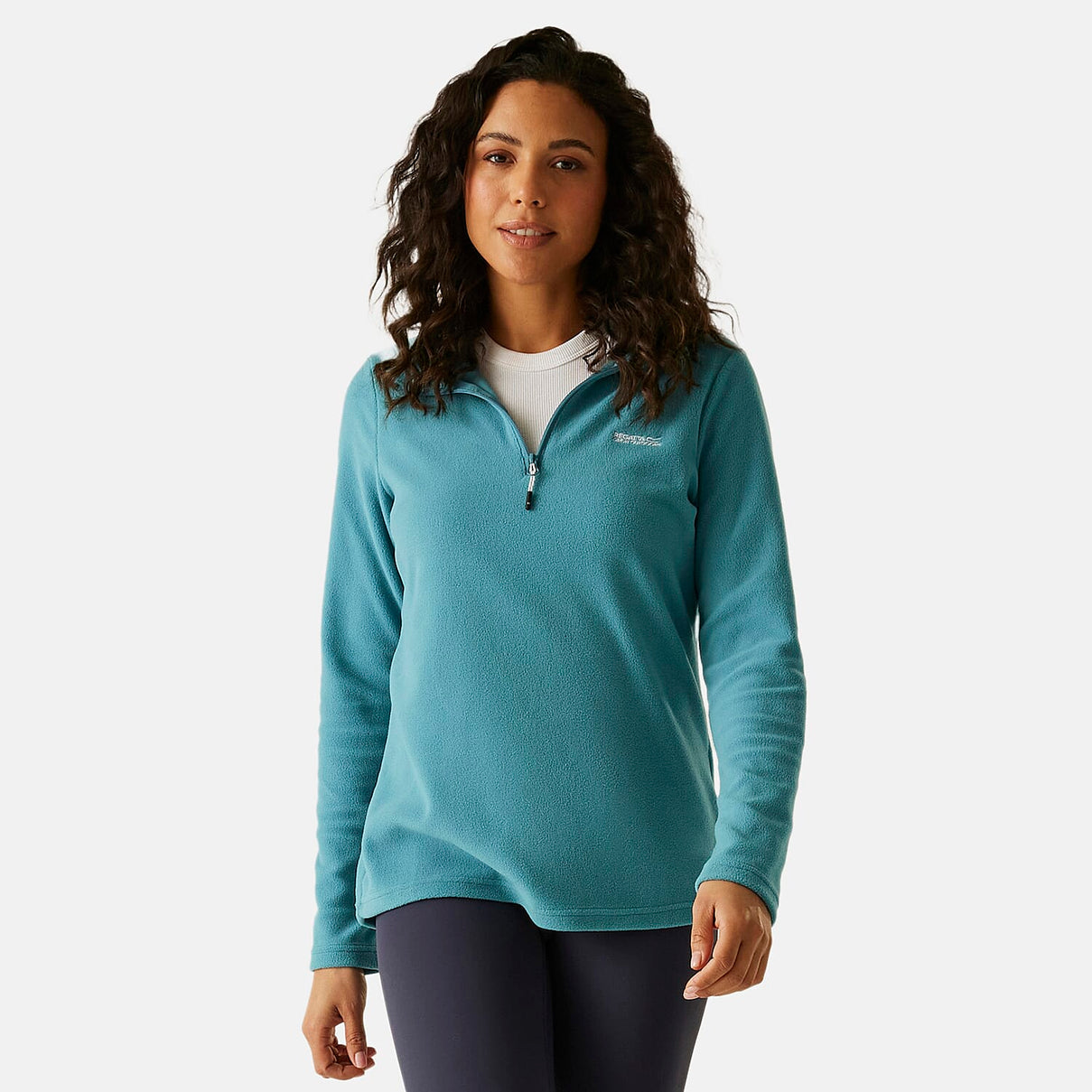 Regatta Womens Lightweight Half-Zip Fleece (Size 22) - Storm Blue 8260023 1