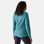 Regatta Womens Lightweight Half-Zip Fleece (Size 22) - Storm Blue