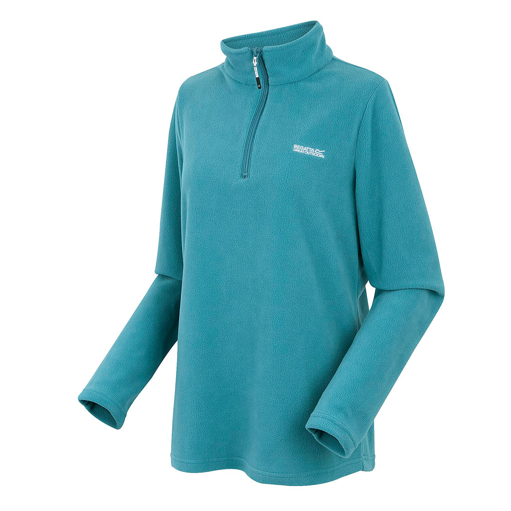 Regatta Womens Lightweight Half-Zip Fleece (Size 22) - Storm Blue